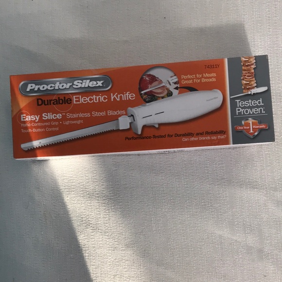 Proctor Silex Electric Knife Stainless Steel Easy Slice Turkey Christmas… - Picture 6 of 6